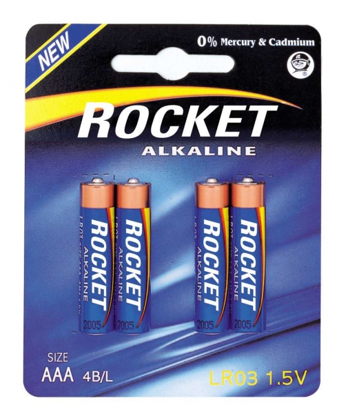 Rocket Blue Alkaline 4106