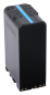 Preview: VTPro Platinum Akku BP-U100 für Sony PMW-EX1 EX3 F3 F3K F3L FX5 FX7 FX9 PMW-150 mit 2x D-TAP