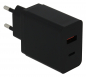 Preview: VTPro GaN PD36W Adapter schwarz 1xUSB-C 1xUSB-A PD3.0 QC3.0