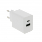 Preview: VTPro GaN PD35W Adapter weiß 1xUSB-C 1xUSB-A PD3.0 QC3.0