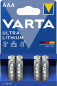 Preview: VARTA ULTRA Lithium AAA Micro 6103 4er Blister