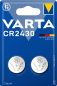 Preview: VARTA Lithium Knopfzelle CR 2430 3V 2er Blister