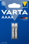 Preview: Varta 4761 4061 LR61/E96/AAAA 2er Blister