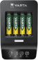Preview: Varta LCD Lader Ultra Fast Charger+ 15 Minuten inkl. 4x AA R2U 2100 mAh