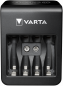 Preview: Varta LCD PLUG Charger+ inkl. 4x AA 2100 R2U mAh