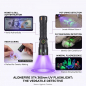 Preview: Infinio PRO ZOOM FOCUS 365nm Schwarzlicht UV-Taschenlampe