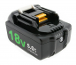 Preview: VTPro Akku für Makita BL1850LED BL1802B BL1830B BL1840B BL1850B BL1860B