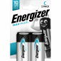 Preview: Energizer MAXPlus Baby C Alkaline Batterie 2er Blister
