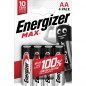 Preview: Energizer Max Alkaline E91 Mignon - AA - LR6 - 4er Blister