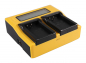 Preview: VTPro  PATONA Dual LCD USB Ladegerät f. Canon LP-E17 EOS 750D 760D 8000D Kiss X8i Rebel