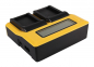 Preview: VTPro  PATONA Dual LCD USB Ladegerät f. Canon LP-E17 EOS 750D 760D 8000D Kiss X8i Rebel