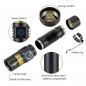 Preview: Infinio SLIM UV-38 LED 5W UV Taschenlampe inkl. 18650 Li-Ion Akku 2Ah