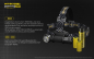 Preview: Nitecore Pro Kopfleuchte HC33 - 1800 Lumen
