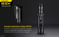 Preview: Nitecore Taschenlampe MH10 aufladbar 1200 Lumen V2