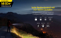 Preview: Nitecore Taschenlampe MH10 aufladbar 1200 Lumen V2