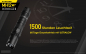 Preview: Nitecore Pro Flashlight MH12 V2.0 - 1200 Lumens