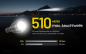 Preview: Nitecore Pro Taschenlampe SRT6i - 2100 Lumen