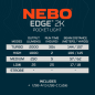 Preview: NEBO Taschenlampe EDGE 2K POCKET LIGHT wiederaufladbar 2000 Lumen