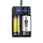 Preview: Xtar SV2 Ladegerät mit LCD Display für Li-Ion/Ni-MH Akku schwarz  2A Ladestrom