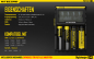 Preview: Nitecore Digital D4EU Li-Ionen, Lifepo4 + NiMH Ladegerät