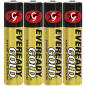 Preview: Eveready Alkaline Gold LR03-AAA-Micro - 4er Blister
