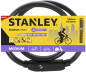 Mobile Preview: STANLEY Reflective Key Cable Fahrradschloss 12mm x 1200mm, 3 Schlüssel, S741-161, Kabelschloss reflektierend mit Schlüssel
