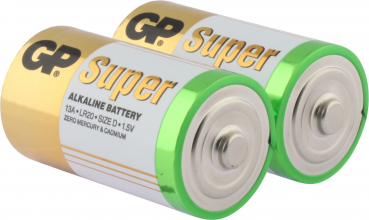 Preview: GP Super Alkaline LR20-E95-D-Mono - 2er Blister