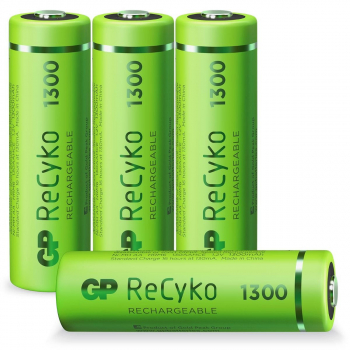 GP Recyko NIMH AA HR06 Akku 1300 mAh Phone - 4er Blister
