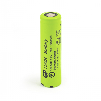Preview: GP Industrieakku AA Flattop NiMH - 1,2V - 1800mAh - 50er Bulk