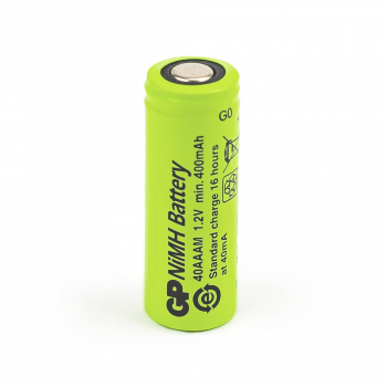 GP Industrieakku 2/3 AAA Flattop NiMH 1,2V - 400mAh - 1er lose