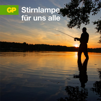 GP Stirnleuchte Discovery CH44 - Motion Sensor inkl. 3X AAA