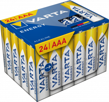 Varta Energy Alkaline 4103-LR03-AAA-Micro Cube - 24er Box