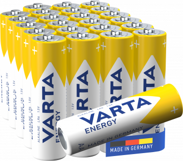 Preview: Varta Energy Alkaline 4106-LR06-AA-Mignon Cube - 24er Box