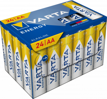 Varta Energy Alkaline 4106-LR06-AA-Mignon Cube - 24er Box