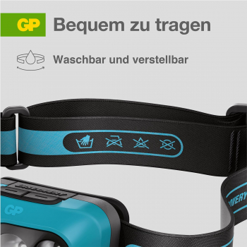 GP Stirnleuchte Discovery CH44 - Motion Sensor inkl. 3X AAA