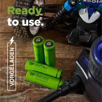 GP Recyko NIMH AA HR06 Akku 1300 mAh Phone - 4er Blister