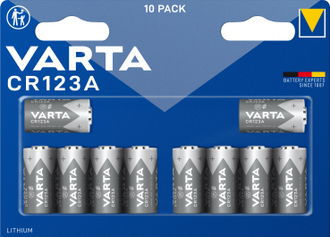 Varta Foto Lithium CR123A - 10er Blister