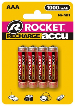 Rocket Digital Akku AAA Micro 1000 mAh Blister 4