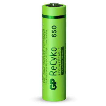 Preview: GP Recyko AAA HR03 Akku 650 mAh Phone - 4er Blister