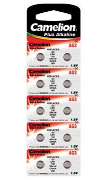 Camelion Alkaline AG3-LR41-LR736-392 - 10er Blister