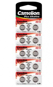 Camelion Alkaline AG10-LR54-LR1131-389 - 10er Blister