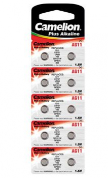 Camelion Alkaline AG11-LR58-LR721-362 - 10er Blister