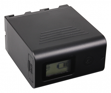 Preview: VTPro Platinum Akku f. Sony NP-F970 F960 F950 mit LCD inkl. Powerbank 5V/2A USB Ausgang 10050mAh und Micro USB sowie USB-C Eingang