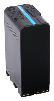 Preview: VTPro Platinum Akku BP-U100 für Sony PMW-EX1 EX3 F3 F3K F3L FX5 FX7 FX9 PMW-150 mit 2x D-TAP