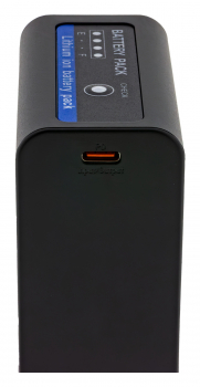 Preview: VTPro Akku mit PD20W USB-C in/out f. Sony NP-F970 F960 F950 PD20W USB-A 5V/2A  - Box 1