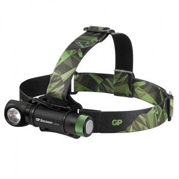 GP Stirnleuchte Discovery CH35 - 600 Lumen inkl. 18650 Akku