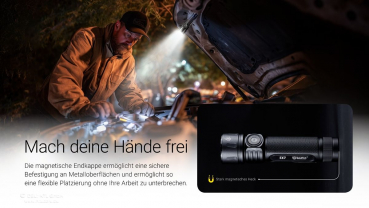 Preview: Nitecore Taschenlampe EX7 6000 Lumen