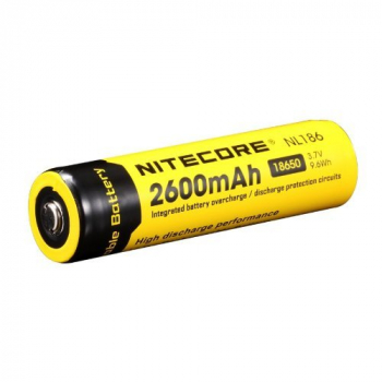 Nitecore Akku 18650 IC Protected 2600 mAh