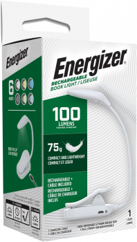 Energizer Buchleuchte Rechargeable Booklight weiss