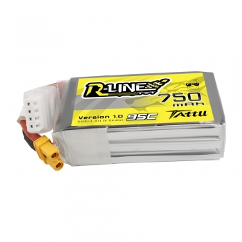 Tattu R-Line 750mAh 11.1V 3S1P 95C Lipo Akku mit XT30 Stecker